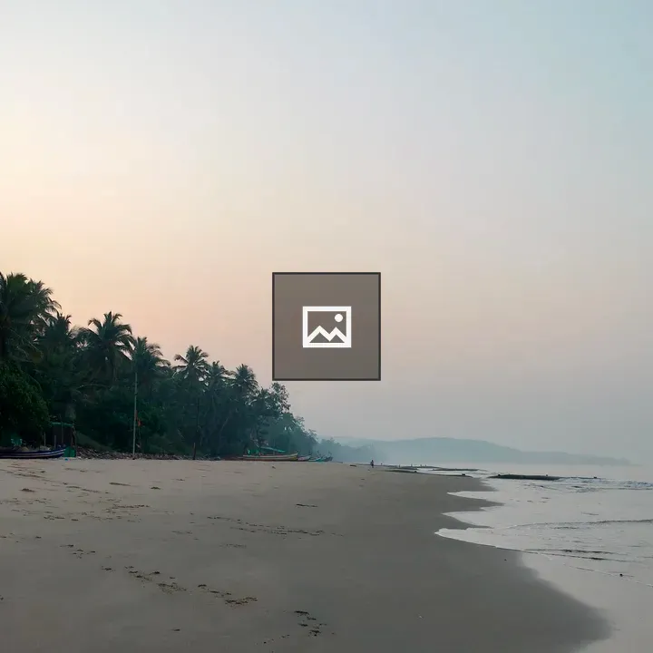 Sunrise at Malvan beach