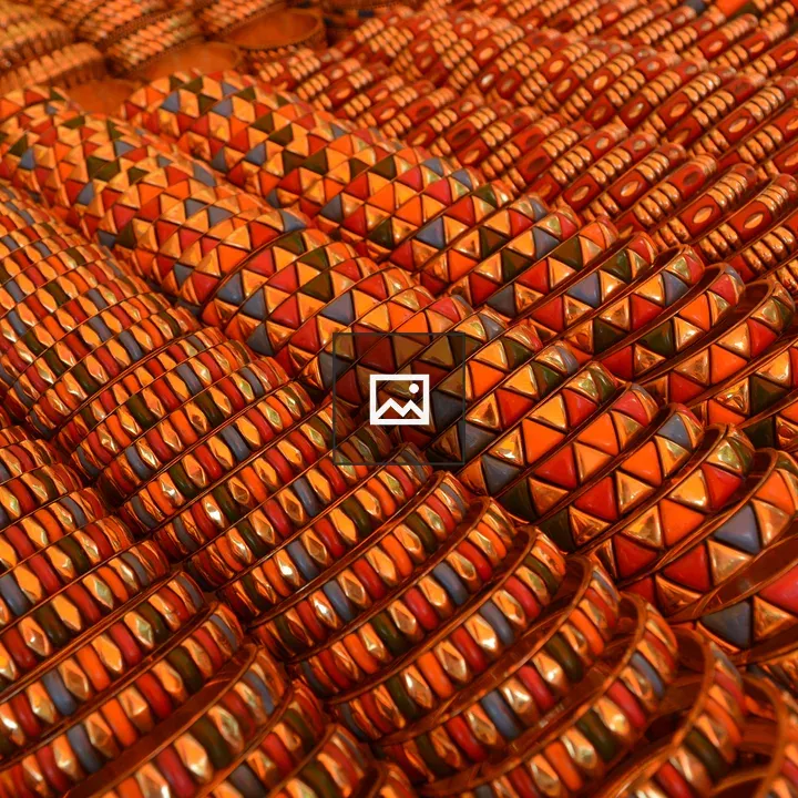Bangles on Display in Rajasthan
