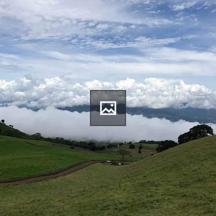 Hilltop View Over Cloud Valley