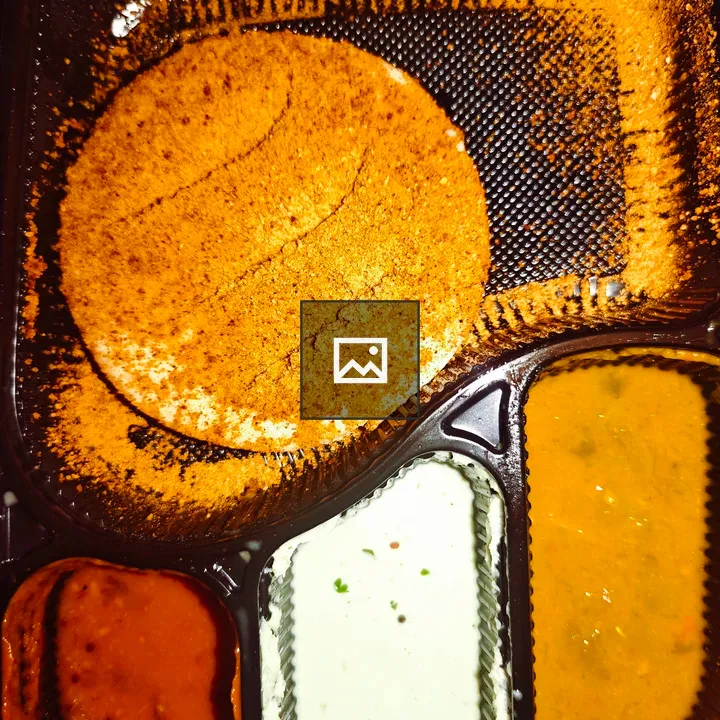 Takeout container of Podi Idli