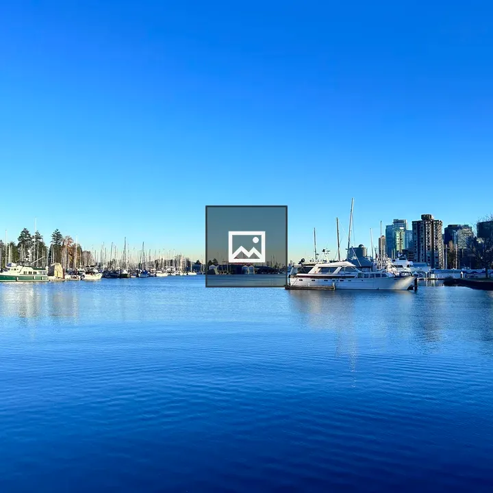 Downtown Vancouver skyline with water