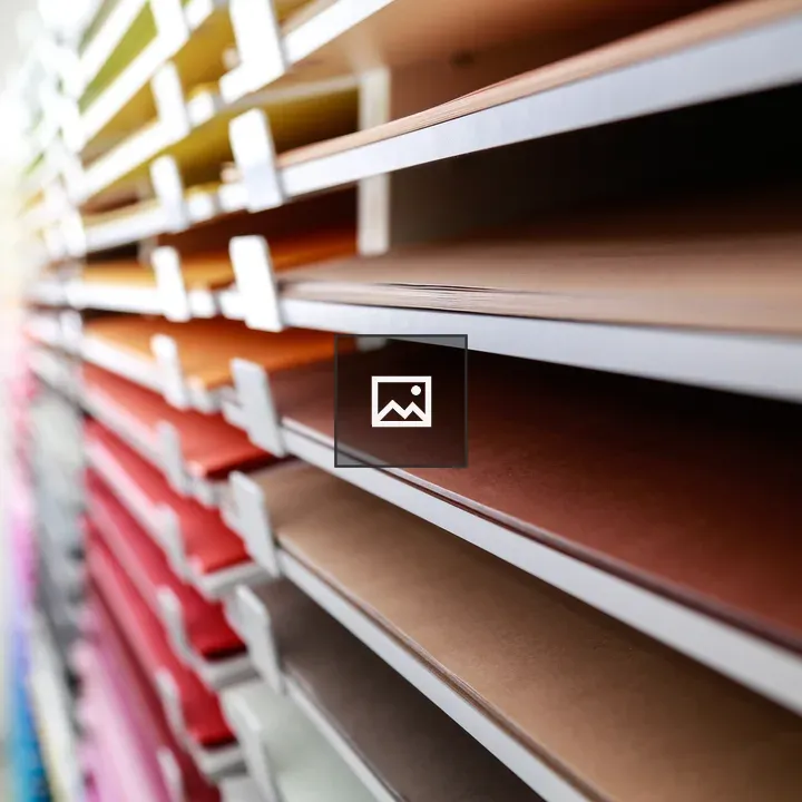 Sheets of colored paper