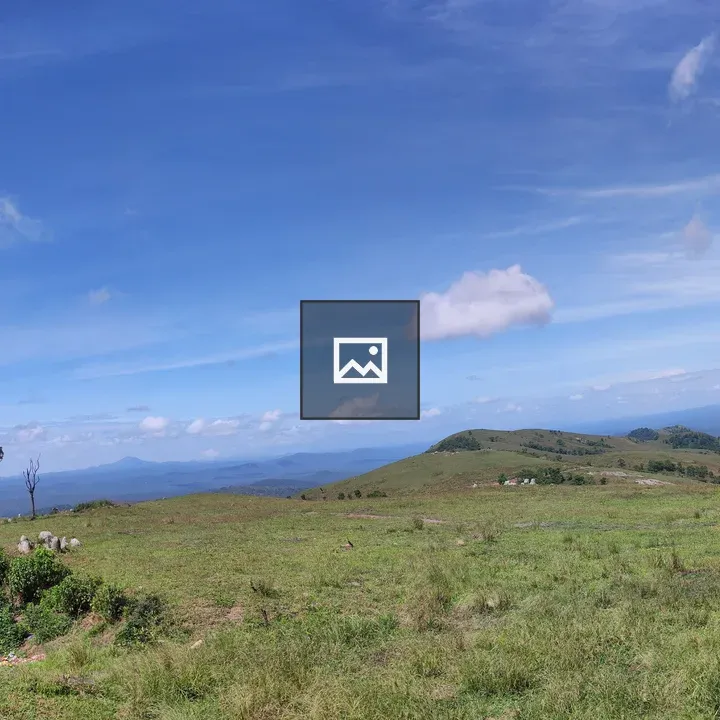 Panoramic sky over Gopalswami hills