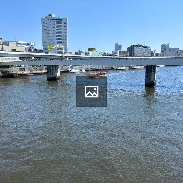 Kuramae Bridge over Sumida River