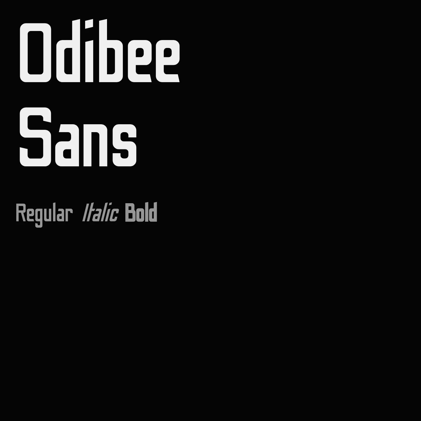 Odibee Sans