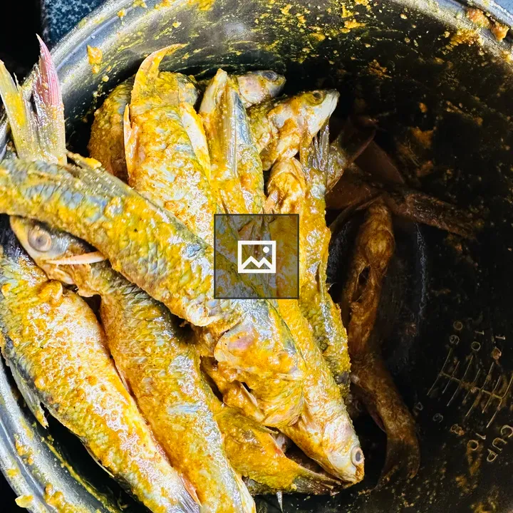 Marinated fish for cooking