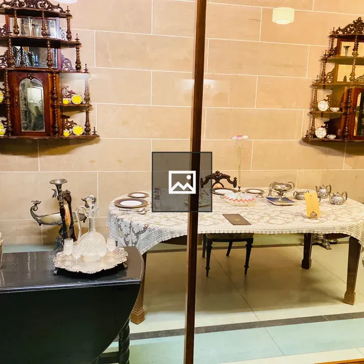 Dining table for king and family