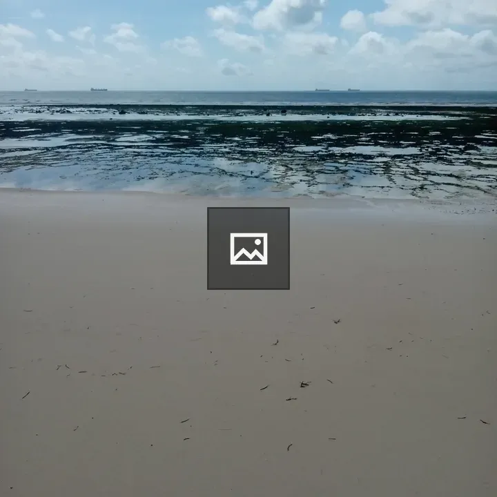 Nature photo with sea and ships