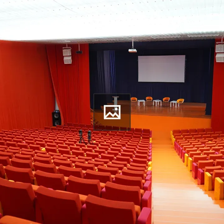 Auditorium with Stage and Seating