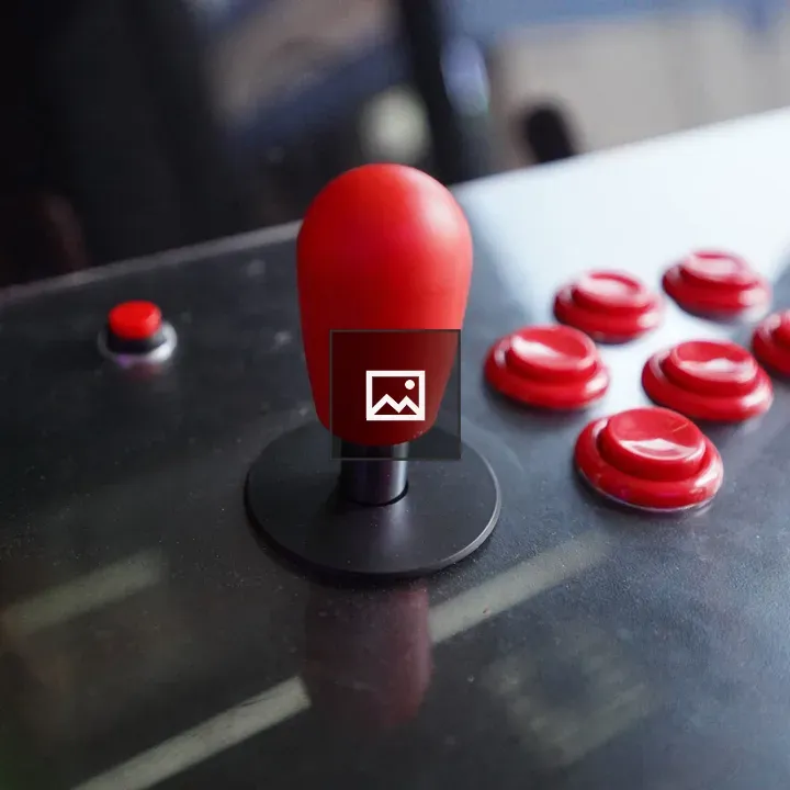 Arcade Console Close-up
