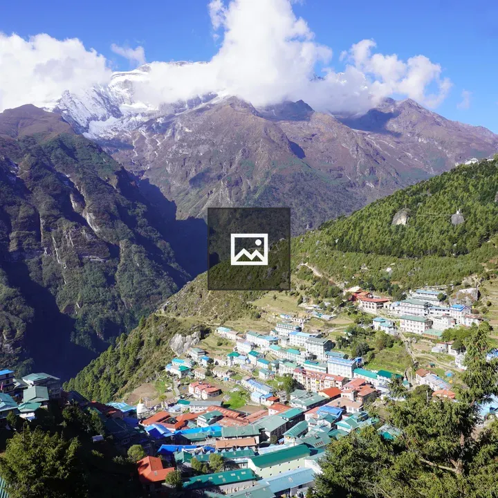 Namche Bazaar Mountain View