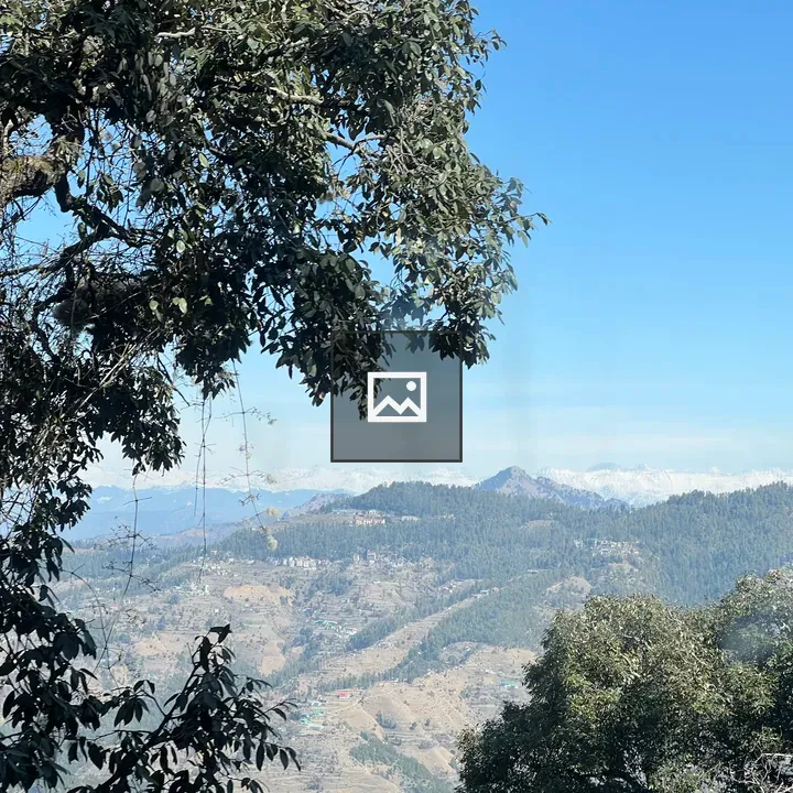 Panorama of Mountainous Terrain