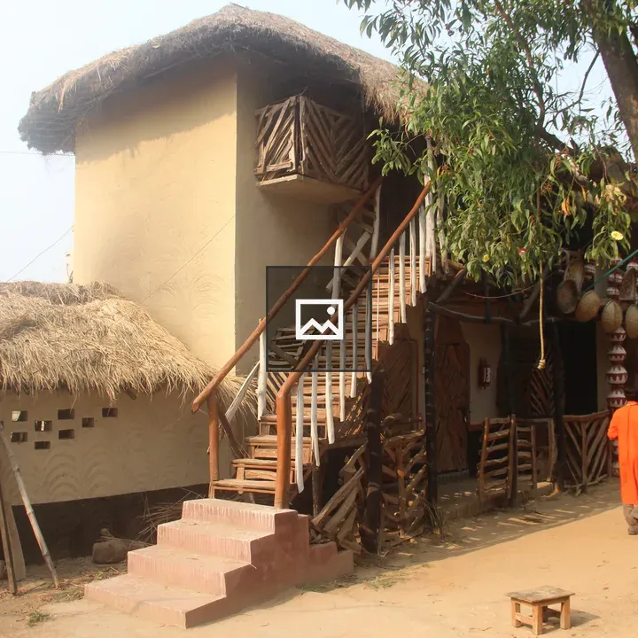 Village house in Shantiniketan