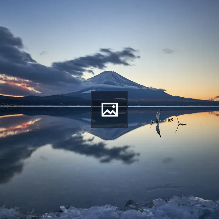 Mt. Fuji at Dusk