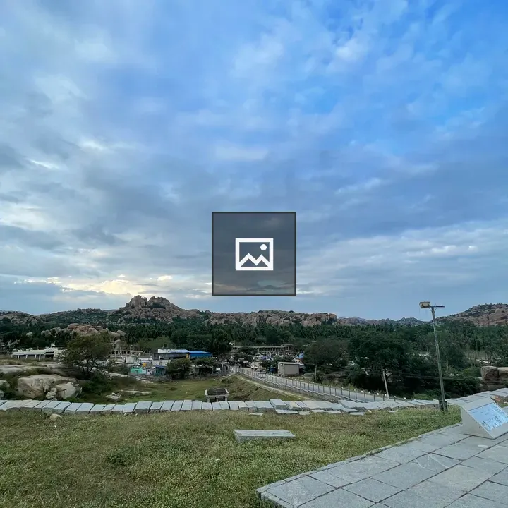 Matanga hills sunset view