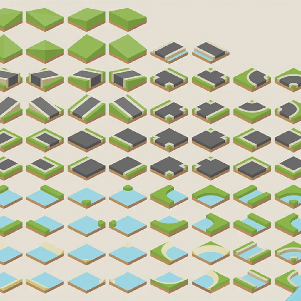 Isometric Roads