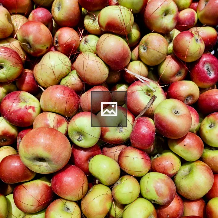 A close-up of apples
