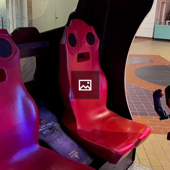 Terrified video game seats