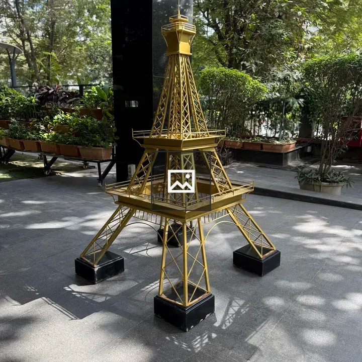Golden Eiffel Tower Miniature