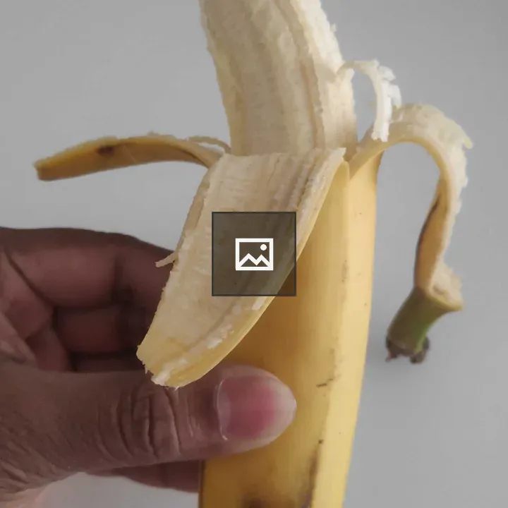 Ready to eat banana