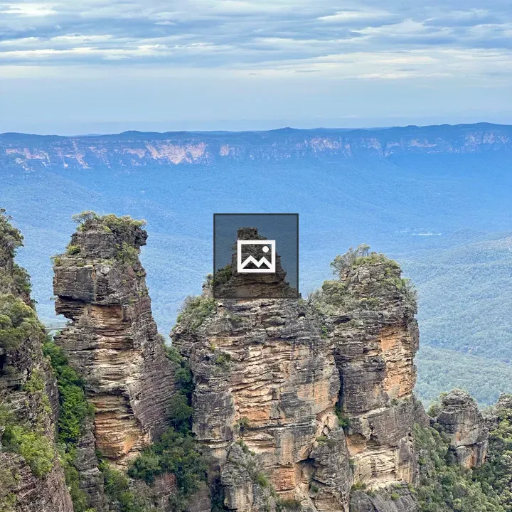 Rugged Rocks in Blue Mountains
