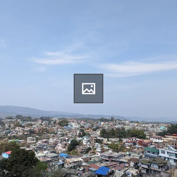 Shillong city scene