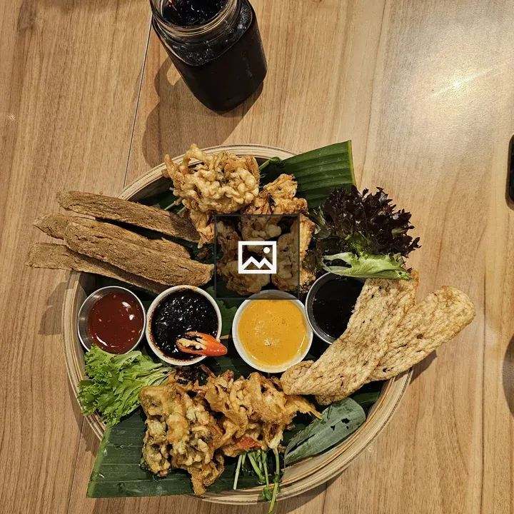 Basket of Starter Items in Malaysia Restaurant