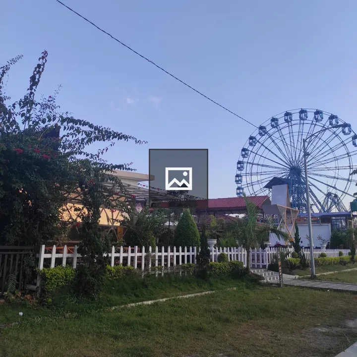 White Picket Fence and Ferris Wheel