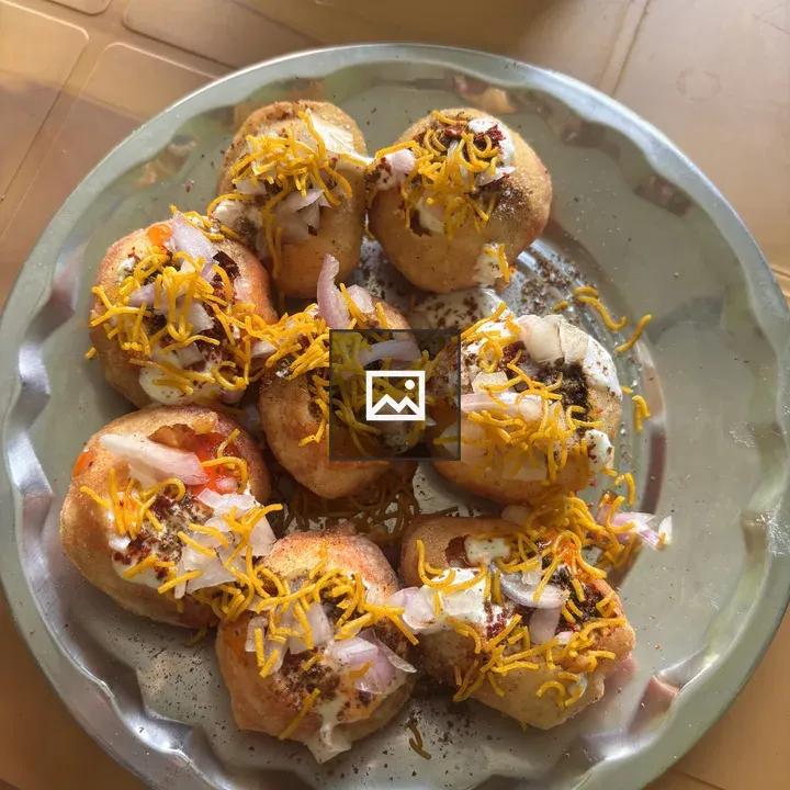 Nepali snacks plate