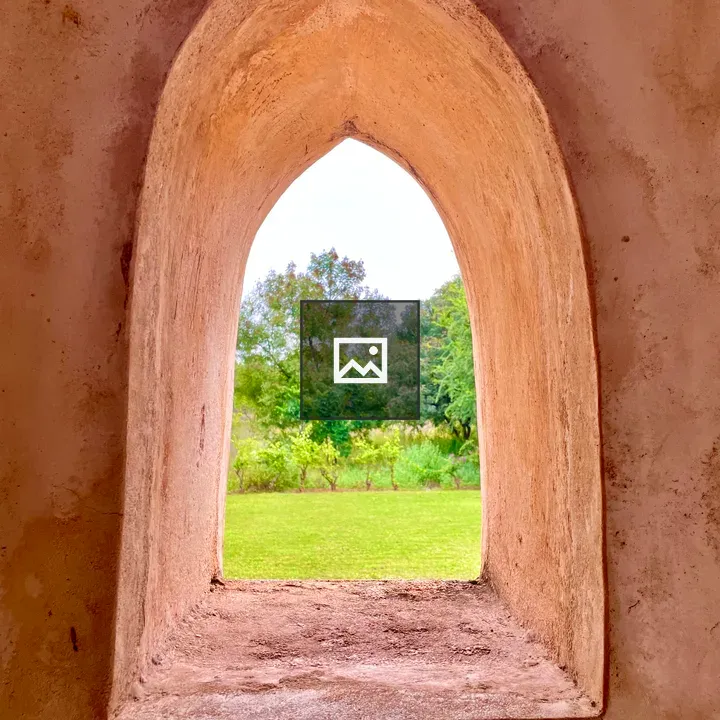 Window view at Queen's Bathhouse