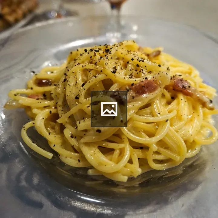Spaghetti alla Carbonara Dish