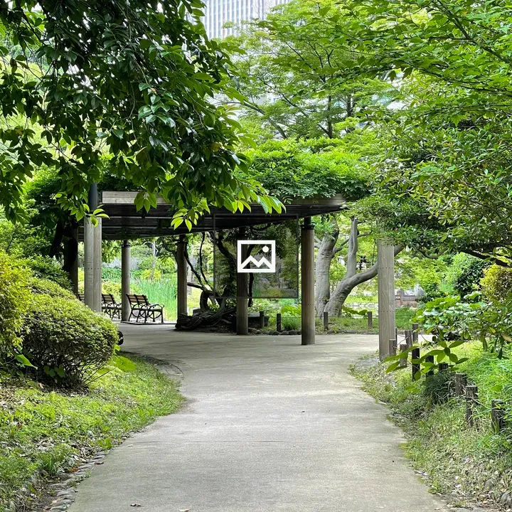 Walkway in Hibiya Park