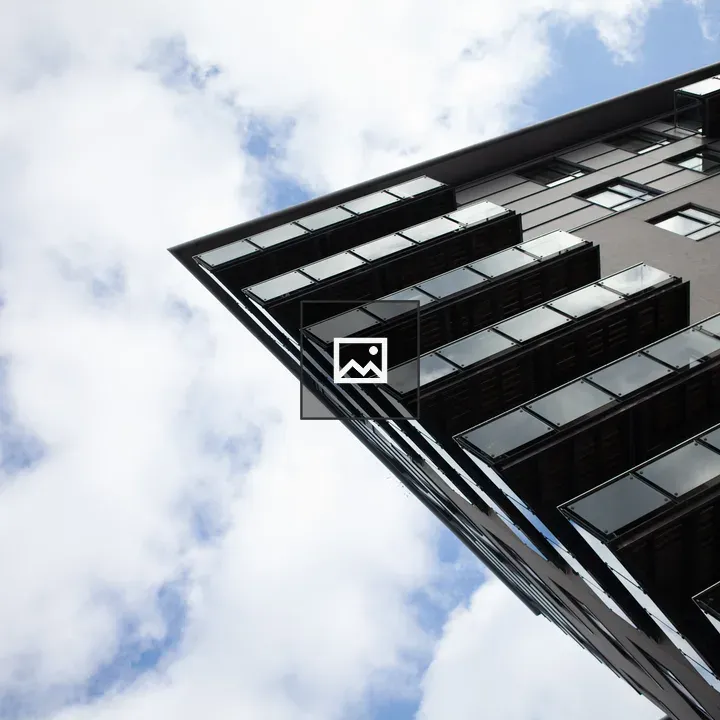 Sharp angular building