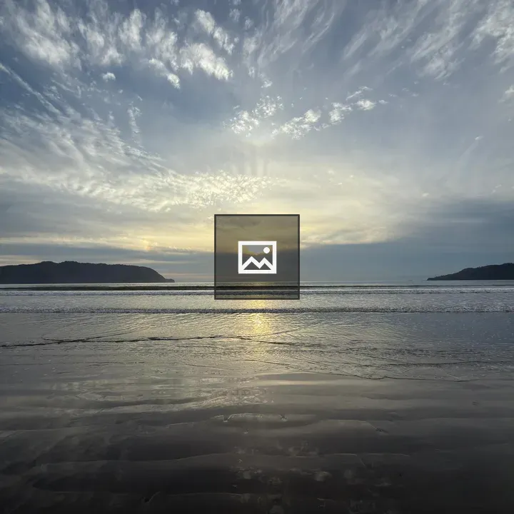 Sunrise at Tambor Beach