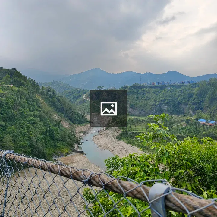 Bridge View Nature Scene