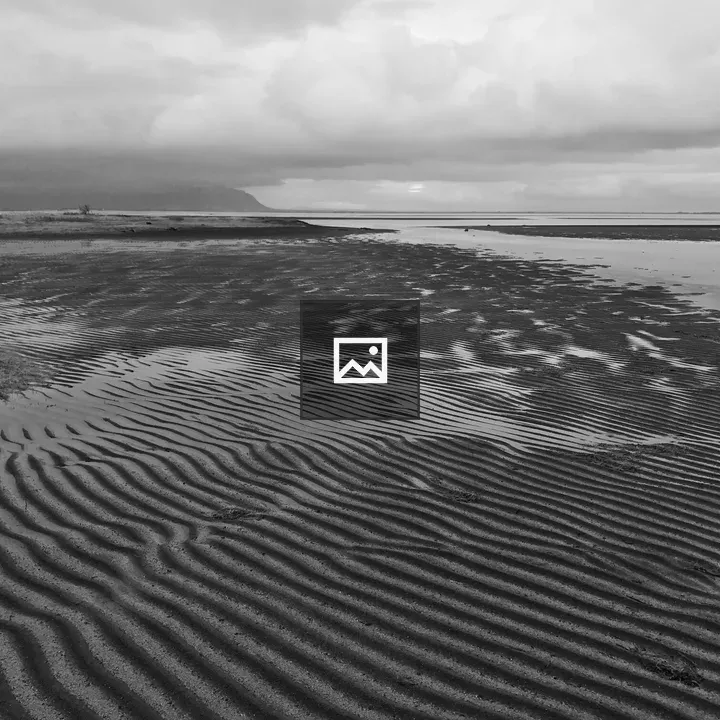 Estuary at Ölfus, Iceland