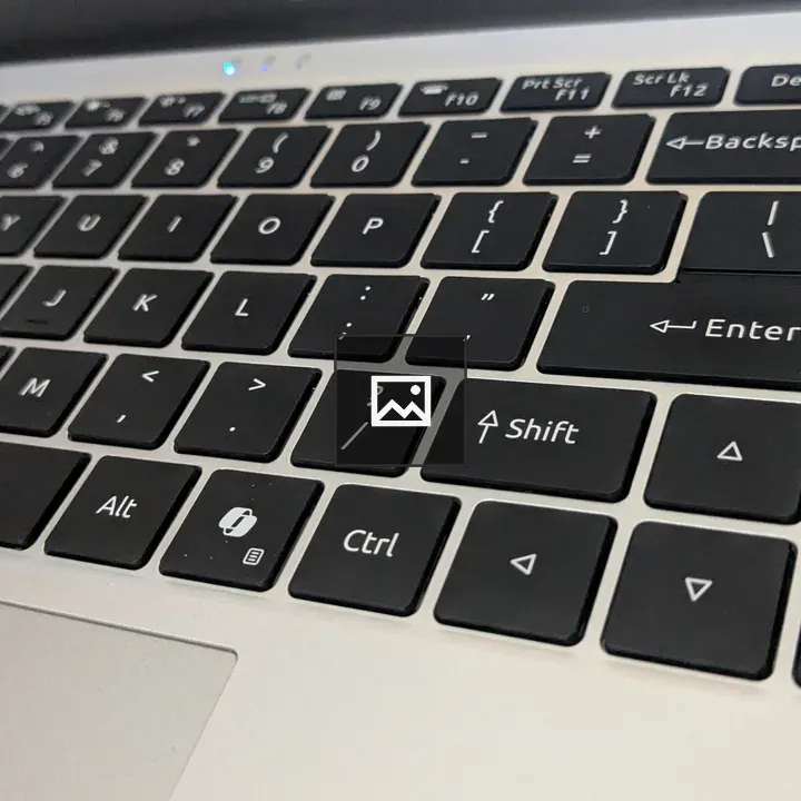 Keyboard with Alphabet and Digits