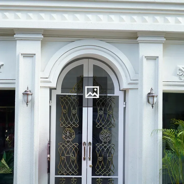 Vintage home entrance