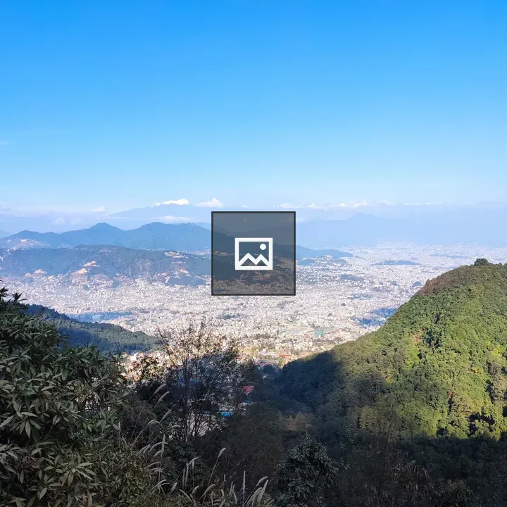 Panorama from Chandragiri Mountain