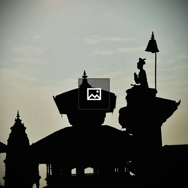 King Bhupatendra Malla Statue