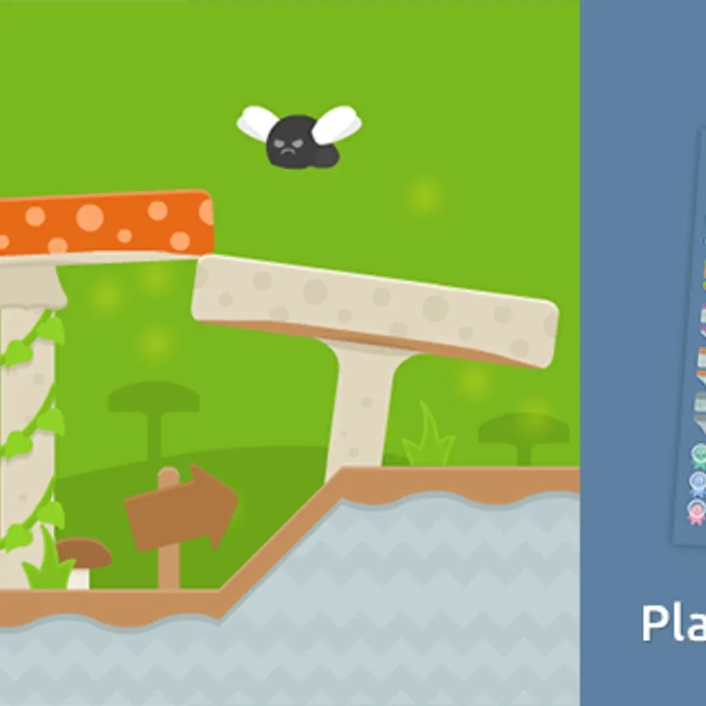 Platformer Art Mushrooms