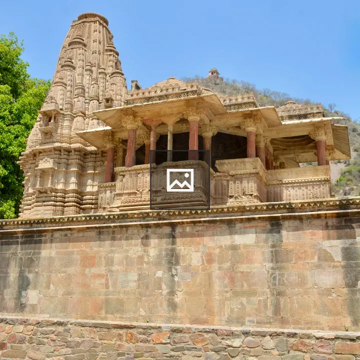 Temple at Bhangarh Fort