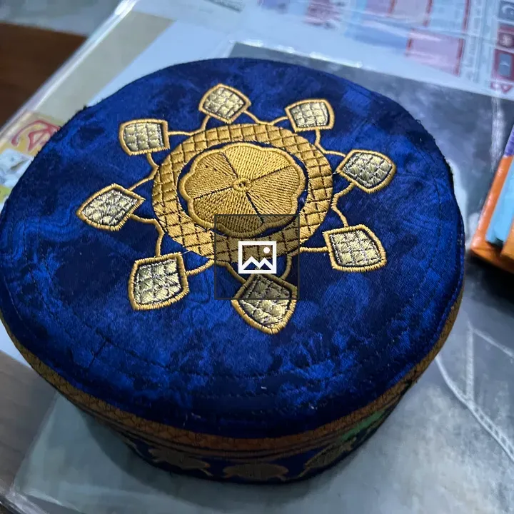 Muslim prayer cap