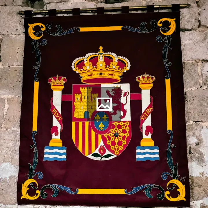 Coat of arms on Castle banner