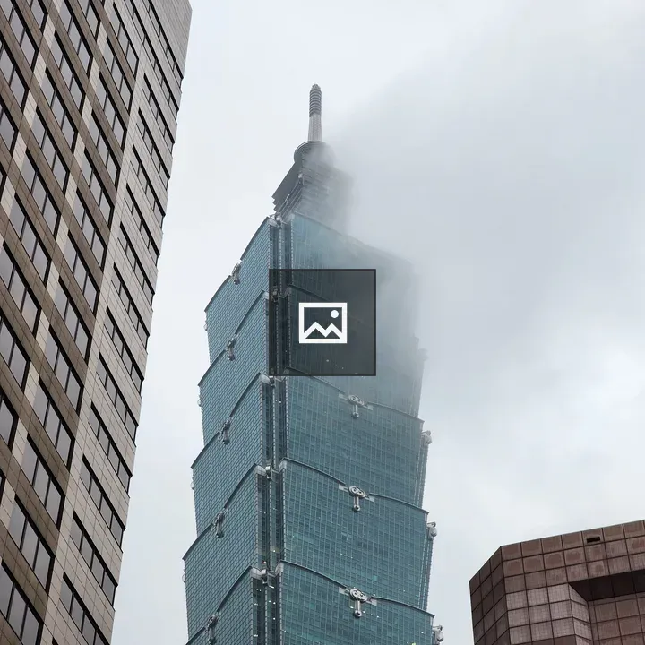 Taipei 101 in Fog