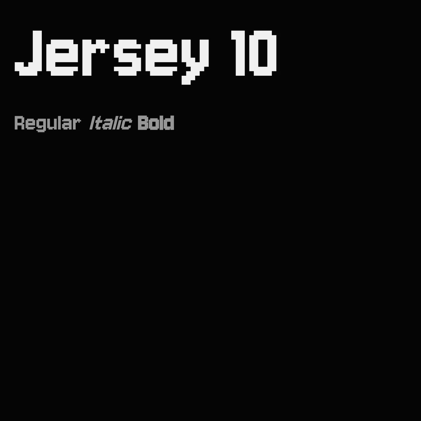 Jersey 10