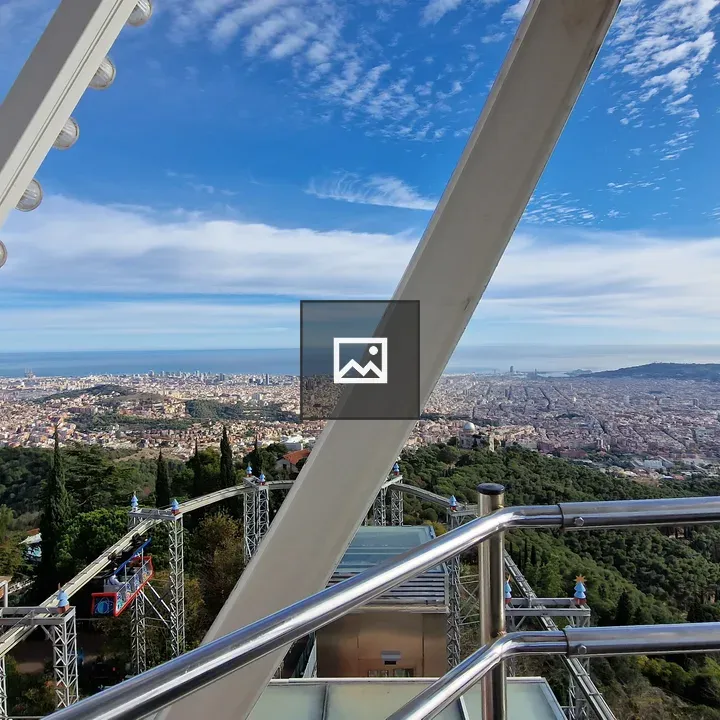 Views of Barcelona from Tibidabo