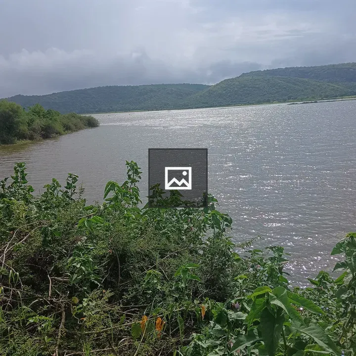 Water and Hills with Clouds