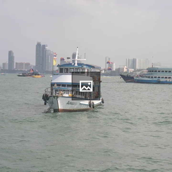 Ferry boat in harbor