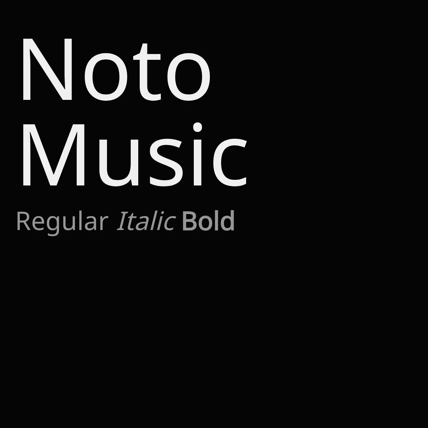Noto Music